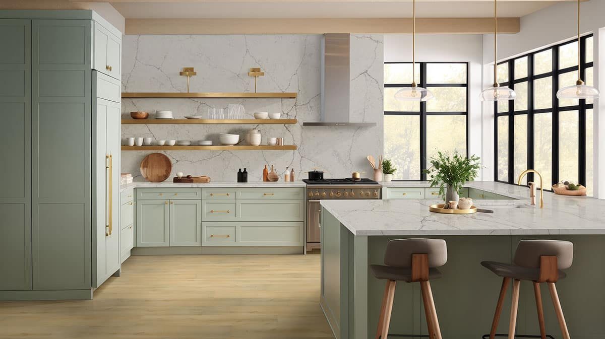 MSI Surfaces LVP – Blonde by MSI Surfaces, blonde luxury vinyl tile flooring, detail view