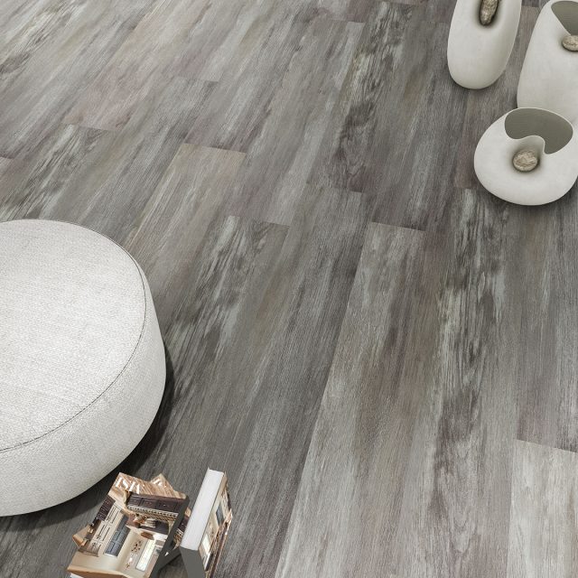 MSI Surfaces LVP – Gray-Light Luxury Vinyl Planks by MSI Surfaces, gray-light luxury vinyl tile flooring, detail view