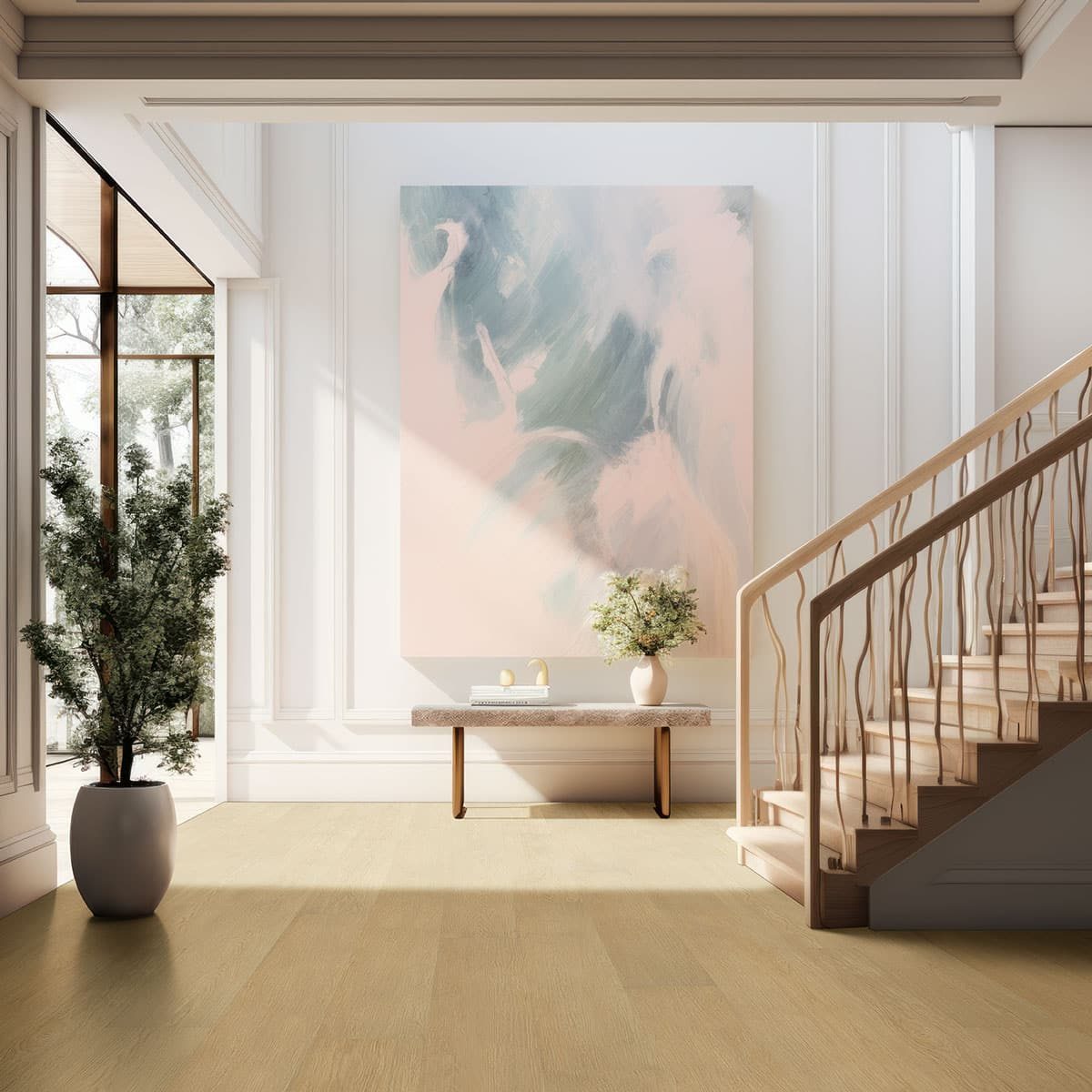 MSI Surfaces SPC LVP – Blonde by MSI Surfaces, blonde luxury vinyl tile flooring, detail view