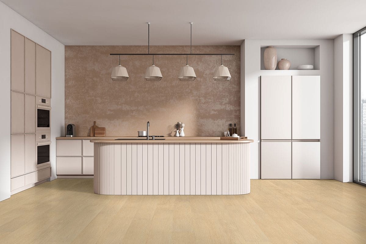 MSI Surfaces SPC LVP – Blonde by MSI Surfaces, blonde luxury vinyl tile flooring, detail view