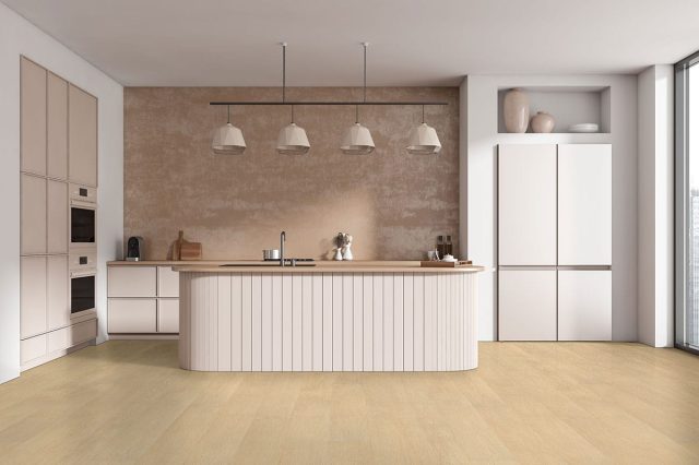 MSI Surfaces SPC LVP – Blonde by MSI Surfaces, blonde luxury vinyl tile flooring, detail view