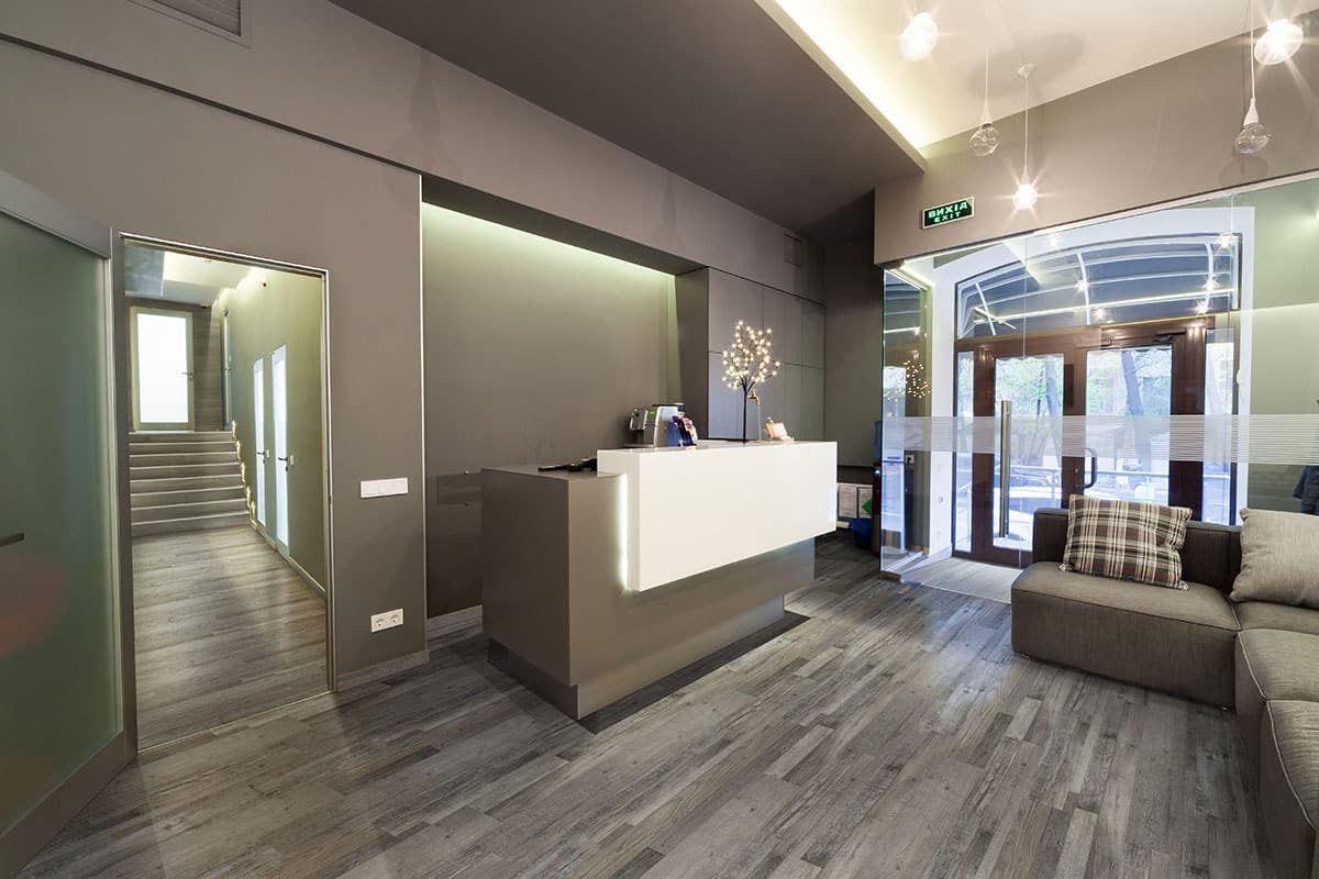 MSI Surfaces LVP – Gray-Dark Mezcla Hill by MSI Surfaces, gray-dark luxury vinyl tile flooring, detail view