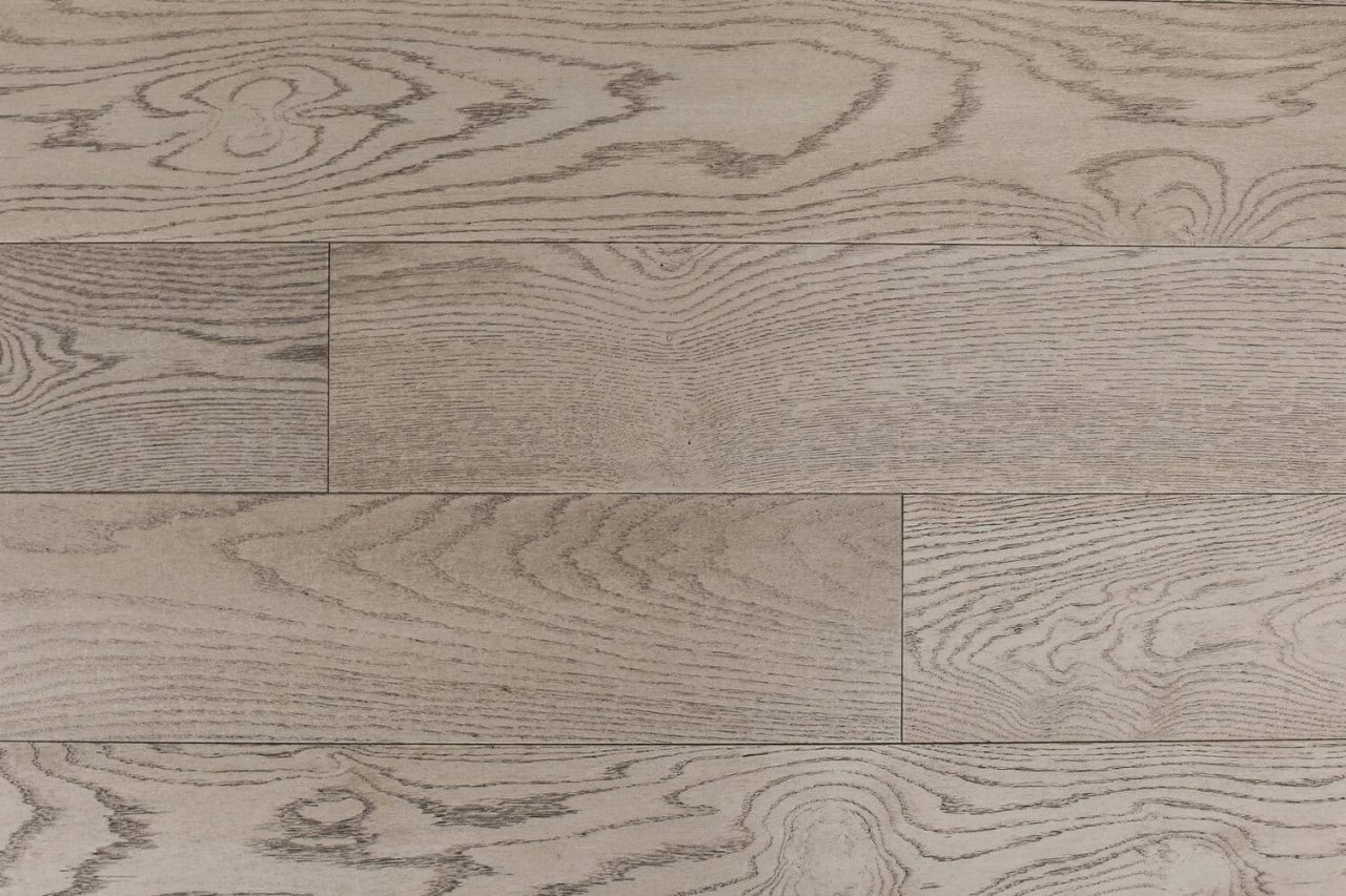 Montserrat Floor European Oak – Grey Wirebrushed by Montserrat Floor, grey european oak engineered wood flooring, detail view