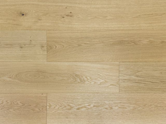 Montserrat Floor Simple European Oak – Light Brown Wirebrushed by Montserrat Floor, light brown european oak engineered wood flooring, detail view