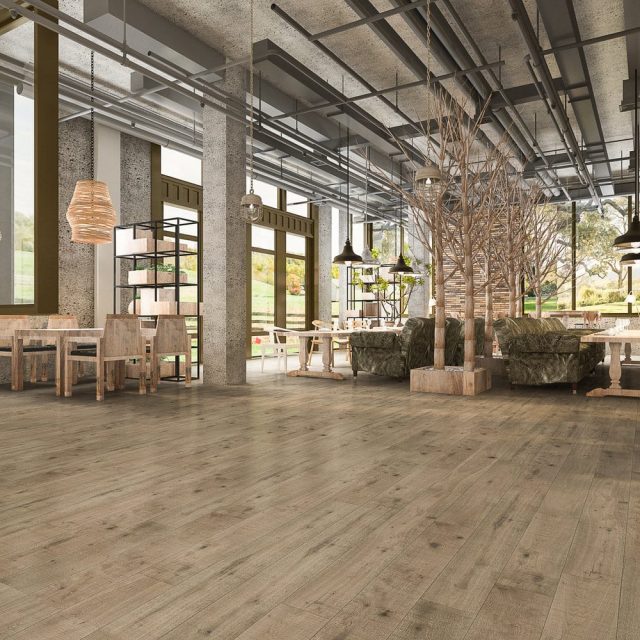 Montserrat Floor Engineered European Oak – Tan Wirebrushed by Montserrat Floor, tan european oak engineered wood flooring, detail view