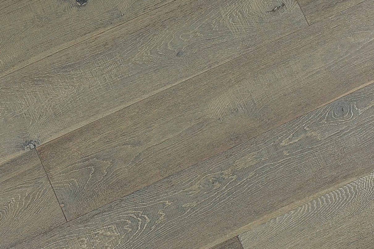 Montserrat Floor Engineered European Oak – Tan Wirebrushed by Montserrat Floor, tan european oak engineered wood flooring, detail view