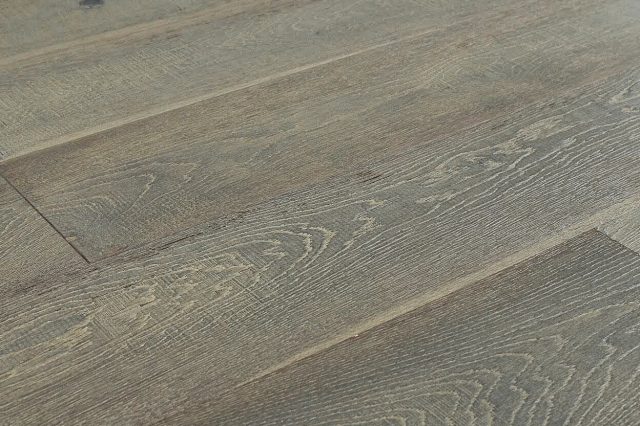 Montserrat Floor Engineered European Oak – Tan Wirebrushed by Montserrat Floor, tan european oak engineered wood flooring, detail view