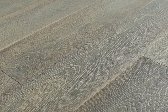 Montserrat Floor Engineered European Oak – Tan Wirebrushed by Montserrat Floor, tan european oak engineered wood flooring, detail view