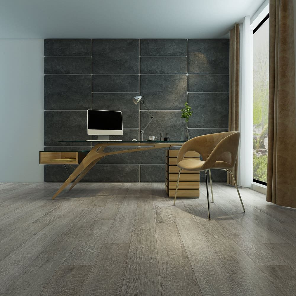 Montserrat Floor Engineered European Oak – Tan Wirebrushed by Montserrat Floor, tan european oak engineered wood flooring, detail view