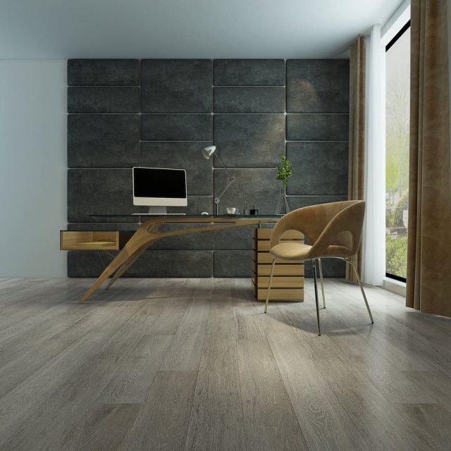 Montserrat Floor Engineered European Oak – Tan Wirebrushed by Montserrat Floor, tan european oak engineered wood flooring, detail view