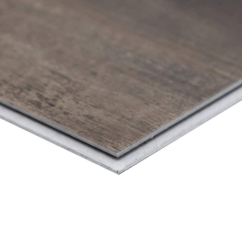 MSI Surfaces LVP – Brown by MSI Surfaces, brown luxury vinyl tile flooring, detail view