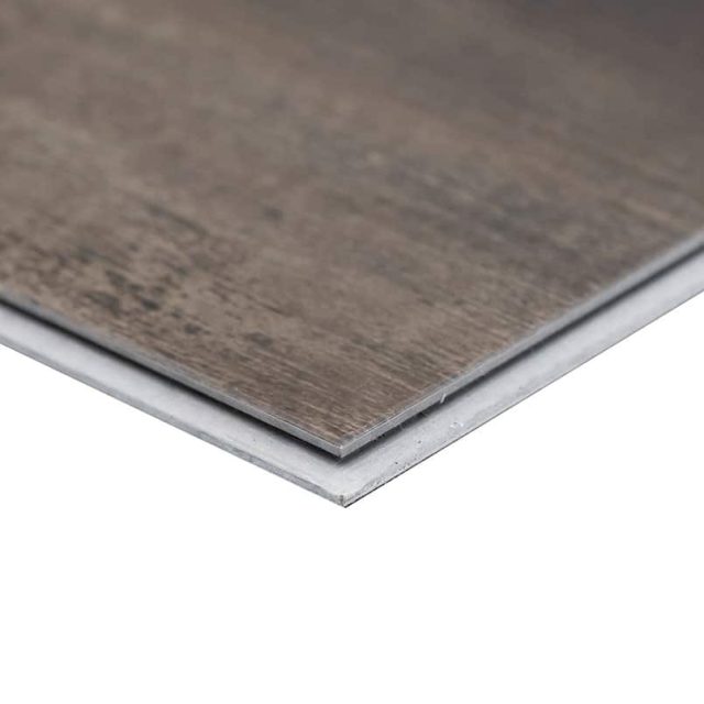 MSI Surfaces LVP – Brown by MSI Surfaces, brown luxury vinyl tile flooring, detail view