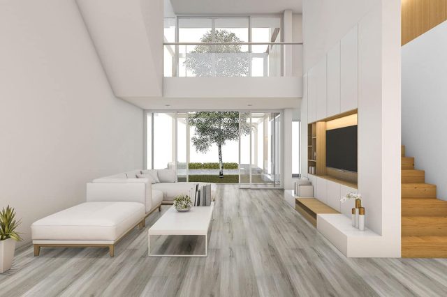 MSI Surfaces LVP – Dunite Oak Brown by MSI Surfaces, brown luxury vinyl tile flooring, detail view