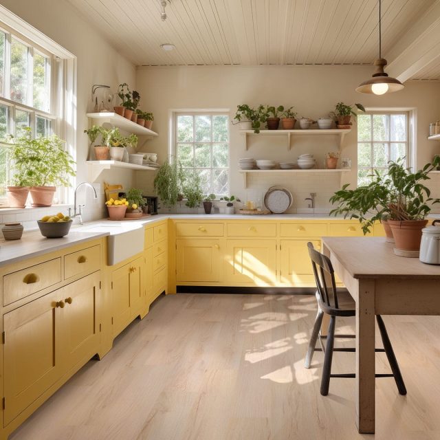 MSI Surfaces LVP – Blonde by MSI Surfaces, blonde luxury vinyl tile flooring, detail view