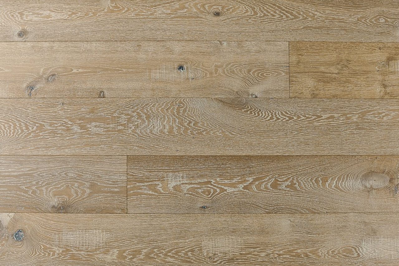 Montserrat Floor Engineered European Oak – Tan Wirebrushed by Montserrat Floor, tan european oak engineered wood flooring, plank sample