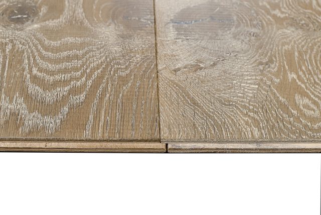 Montserrat Floor Engineered European Oak – Tan Wirebrushed by Montserrat Floor, tan european oak engineered wood flooring, detail view