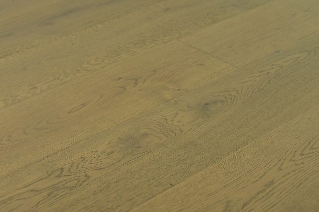 Montserrat Floor White Oak – Rustic Taupe Handscraped by Montserrat Floor, gray white oak engineered wood flooring, detail view