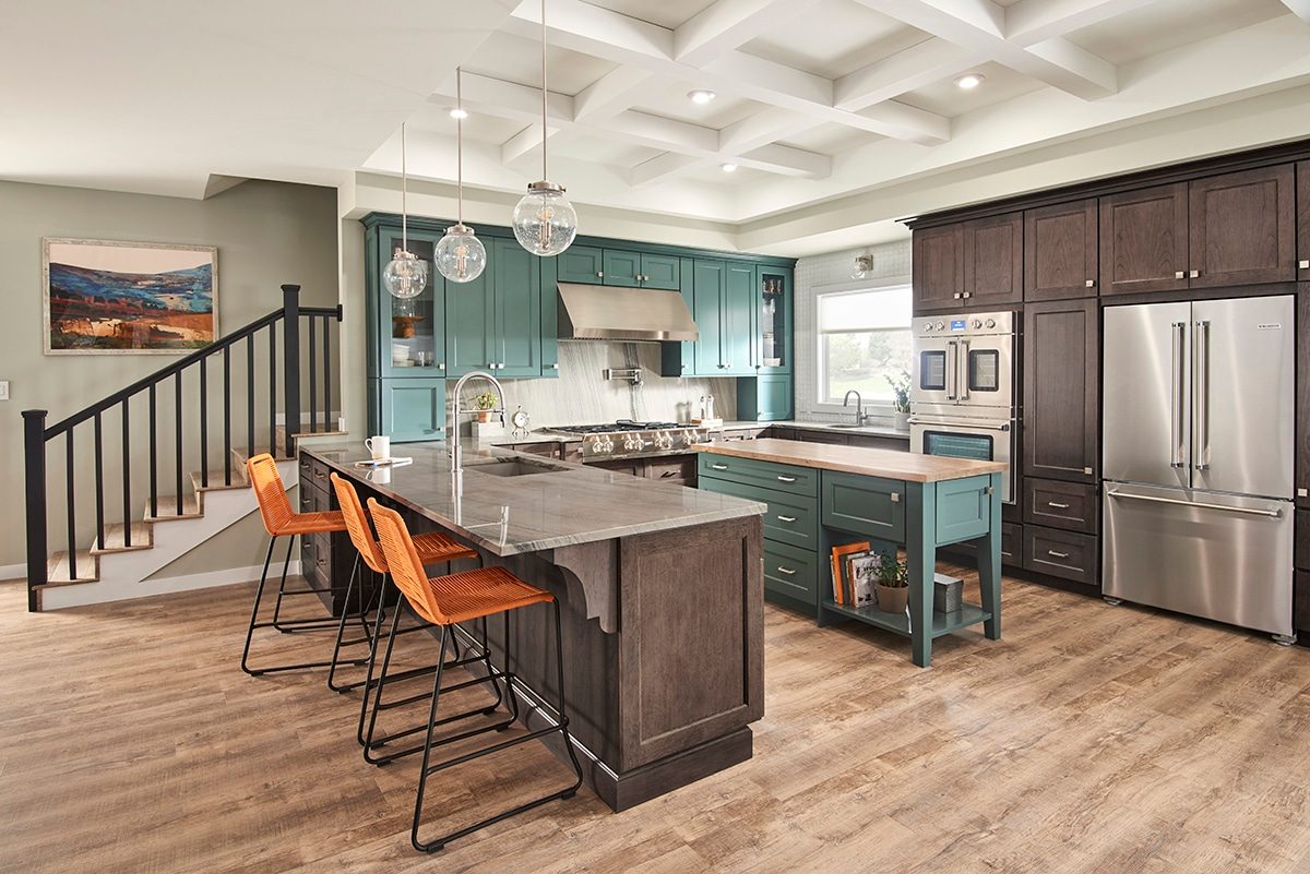MSI Surfaces LVP – Brown by MSI Surfaces, brown luxury vinyl tile flooring, detail view