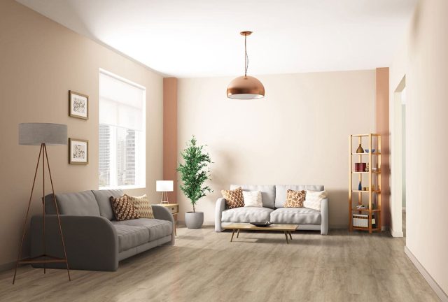 MSI Surfaces LVP – Blonde Sandino by MSI Surfaces, blonde luxury vinyl tile flooring, detail view
