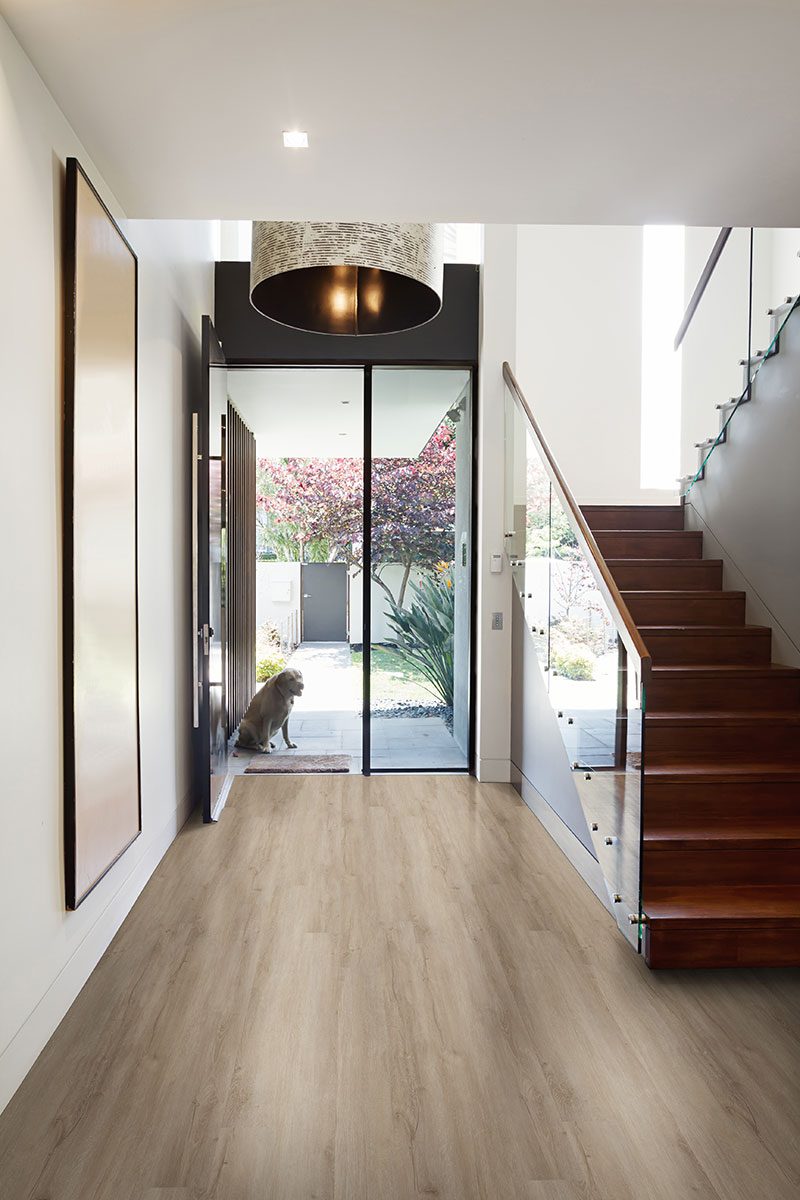 MSI Surfaces LVP – Blonde Sandino by MSI Surfaces, blonde luxury vinyl tile flooring, detail view