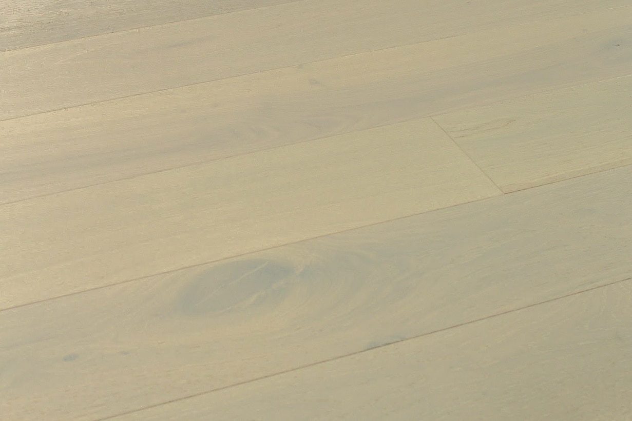 Montserrat Floor White Oak – Gray Hand Scraped by Montserrat Floor, gray white oak engineered wood flooring, detail view