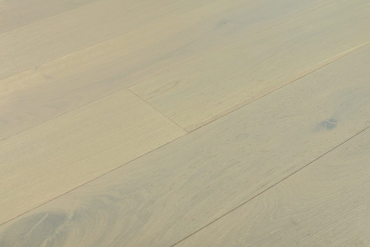 Montserrat Floor White Oak – Gray Hand Scraped by Montserrat Floor, gray white oak engineered wood flooring, detail view