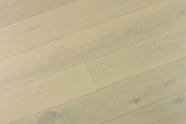 Montserrat Floor White Oak – Gray Hand Scraped by Montserrat Floor, gray white oak engineered wood flooring, detail view