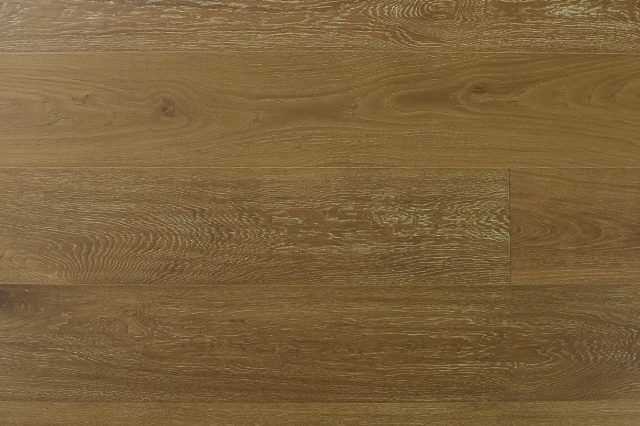 Montserrat Floor White Oak – Smokey Champagne Handscraped by Montserrat Floor, gray white oak engineered wood flooring, detail view
