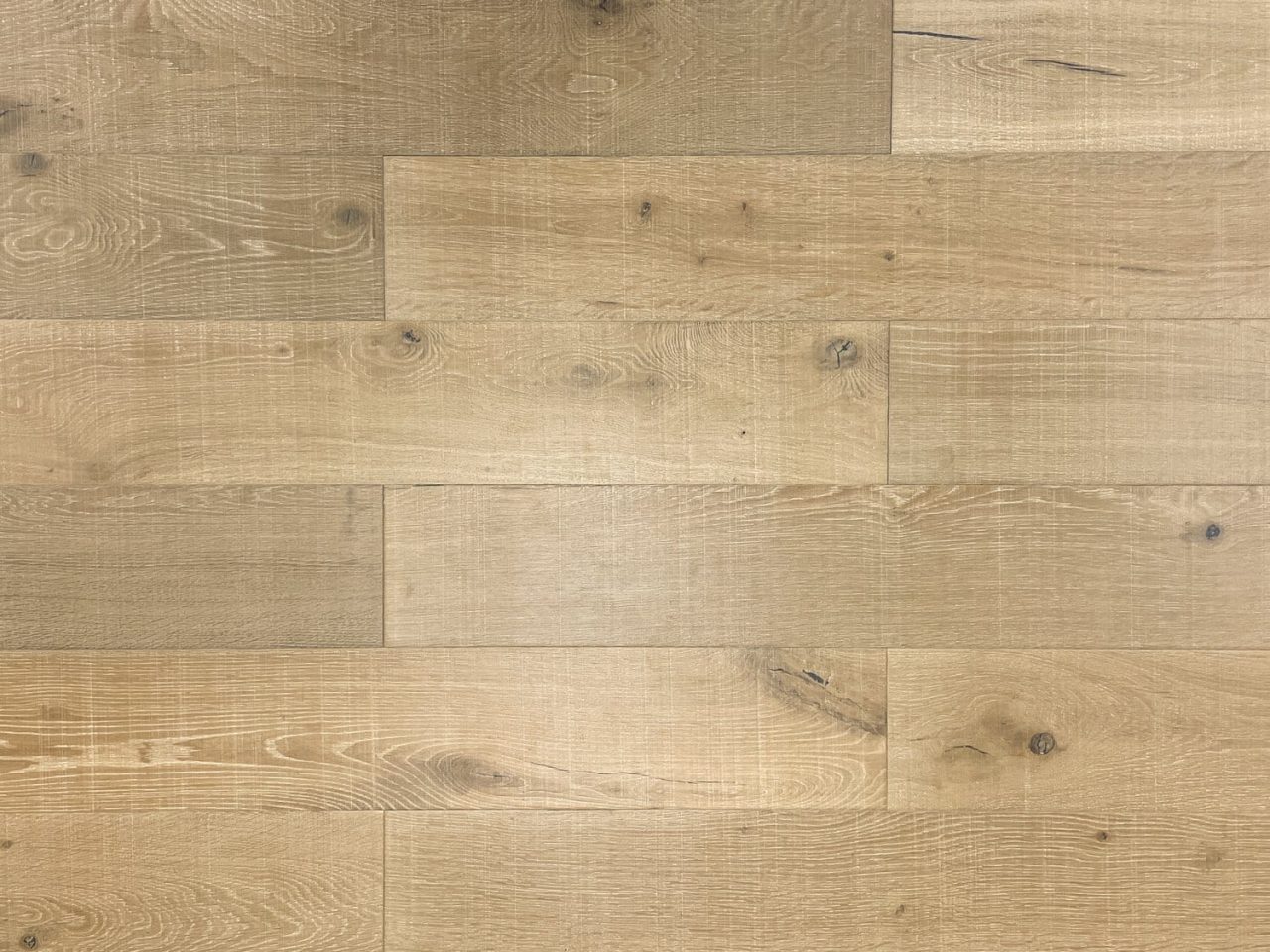 Montserrat Floor White Oak – Brown Wirebrushed by Montserrat Floor, brown white oak engineered wood flooring, plank sample