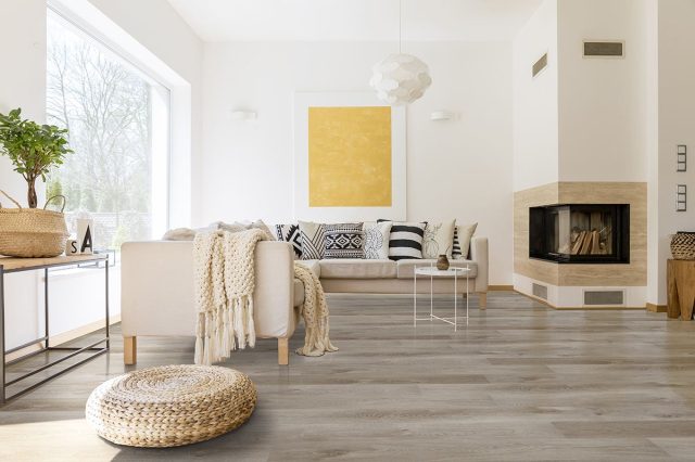 MSI Surfaces LVP – Gray-Light by MSI Surfaces, gray-light luxury vinyl tile flooring, detail view