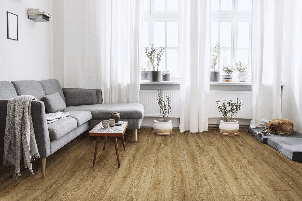 MSI Surfaces LVP – Brown by MSI Surfaces, brown luxury vinyl tile flooring, detail view