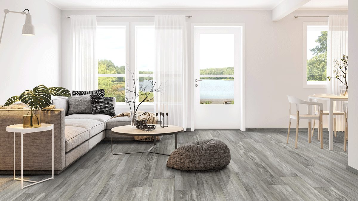 MSI Surfaces Simple LVP – Brown by MSI Surfaces, brown luxury vinyl tile flooring, detail view
