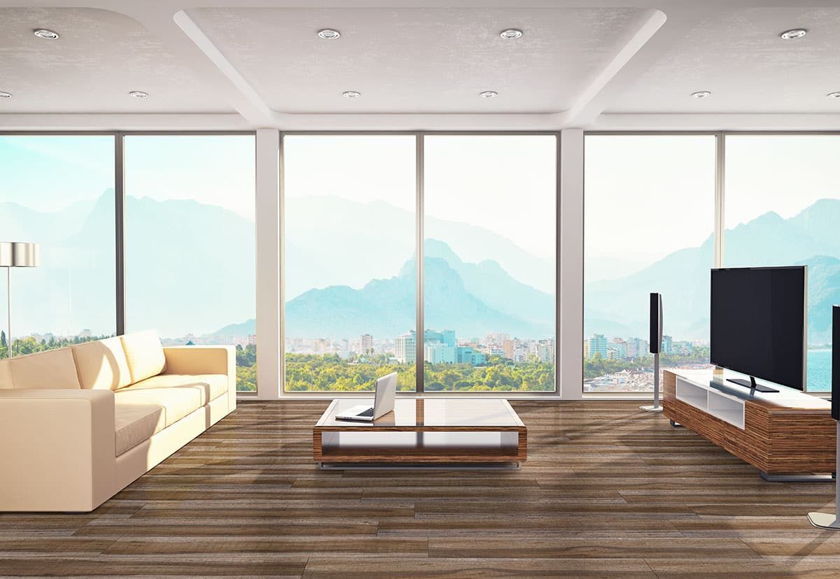 MSI Surfaces Simple LVP – Brown by MSI Surfaces, brown luxury vinyl tile flooring, detail view