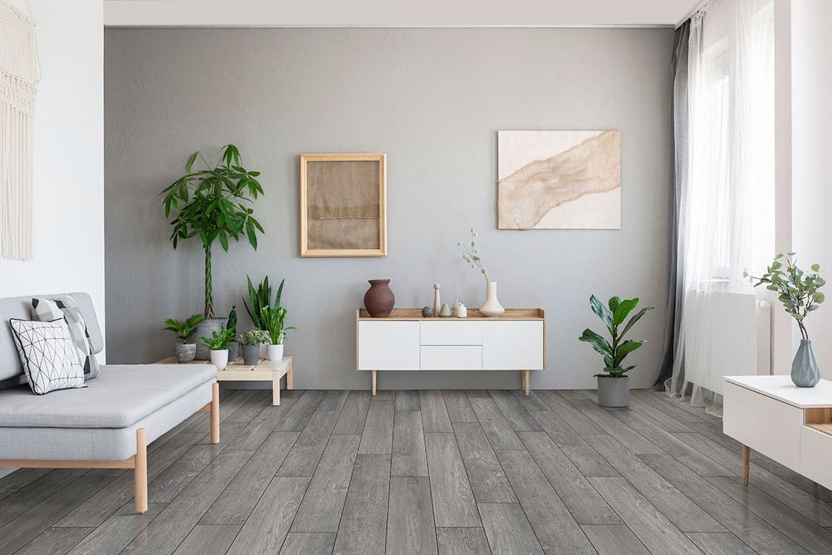 MSI Surfaces LVP – Gray-Light by MSI Surfaces, gray-light luxury vinyl tile flooring, detail view