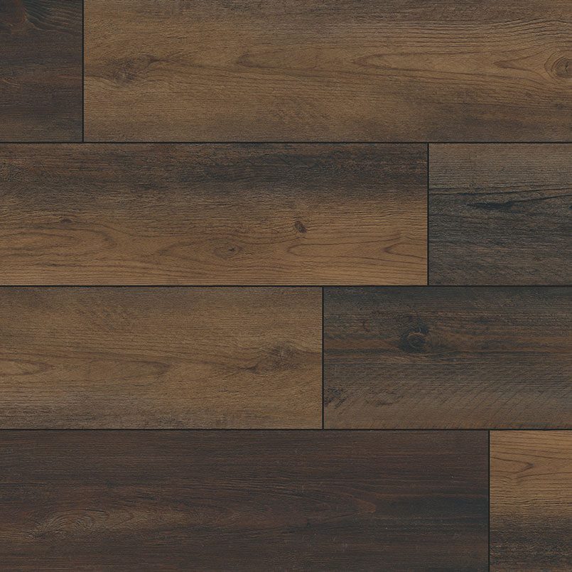 MSI Surfaces LVP – Brown by MSI Surfaces, brown luxury vinyl tile flooring, plank sample