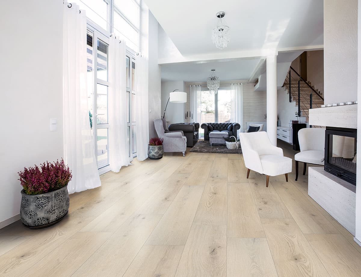 MSI Surfaces LVP – Blonde Runmill Isle by MSI Surfaces, blonde luxury vinyl tile flooring, detail view