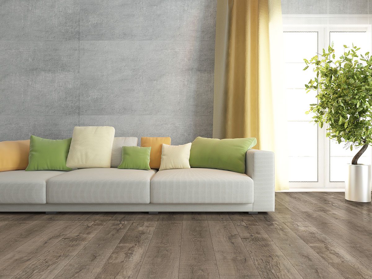 MSI Surfaces LVP – Brown by MSI Surfaces, brown luxury vinyl tile flooring, detail view