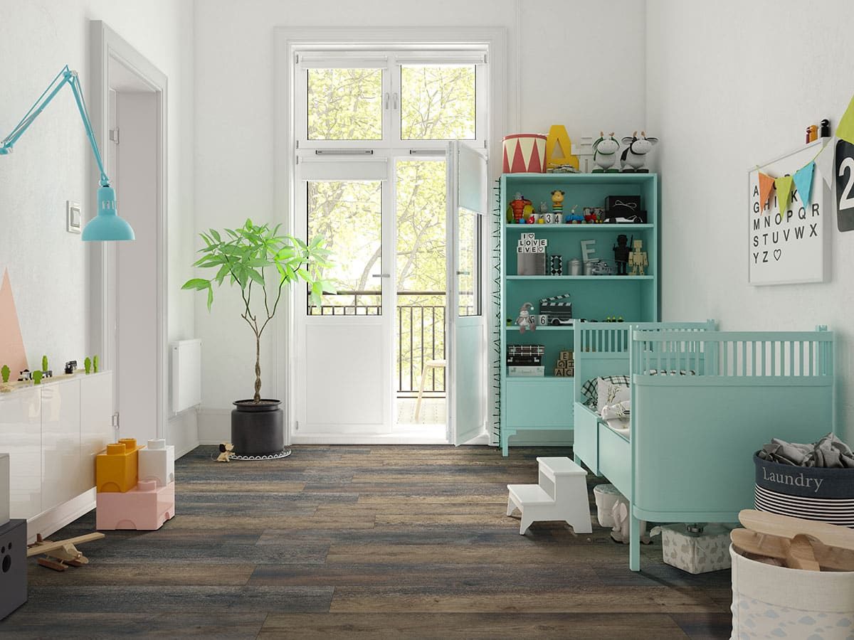 MSI Surfaces LVP – Brown Stable by MSI Surfaces, brown luxury vinyl tile flooring, detail view