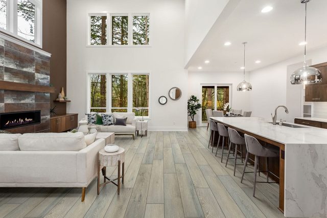 MSI Surfaces LVP – Gray-Light Kardigan by MSI Surfaces, gray-light luxury vinyl tile flooring, detail view