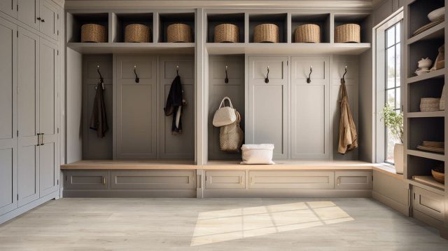 MSI Surfaces Simple – Blonde by MSI Surfaces, blonde luxury vinyl tile flooring, detail view