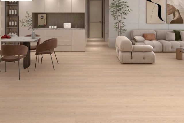 Durato Simple LVP – Cayan 7mm by Durato, vinyl plank flooring, shown in a room setting (manufacturer image)