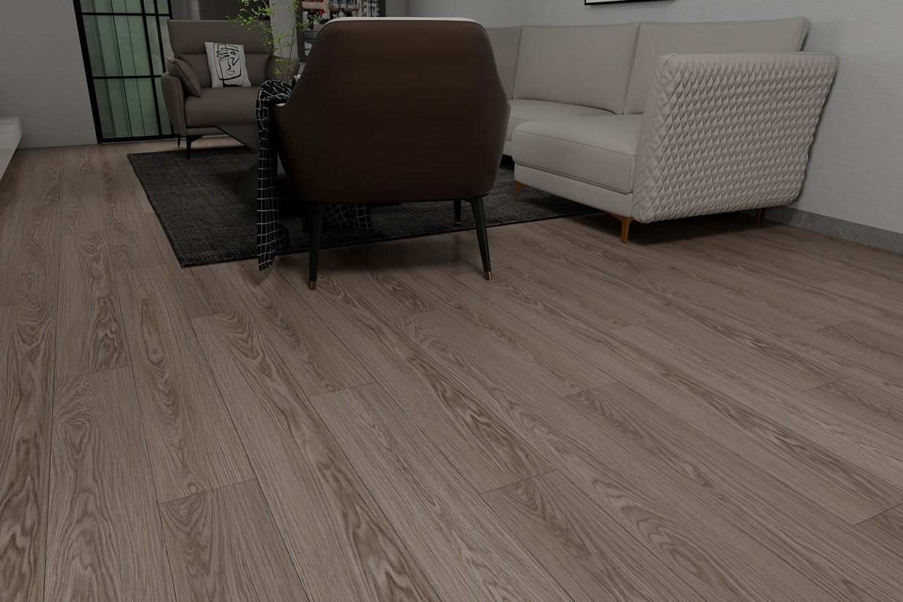 Durato Petronas 7mm Simple Floor – 7″ x 48″ by Durato, vinyl plank flooring, shown in a room setting (manufacturer image)