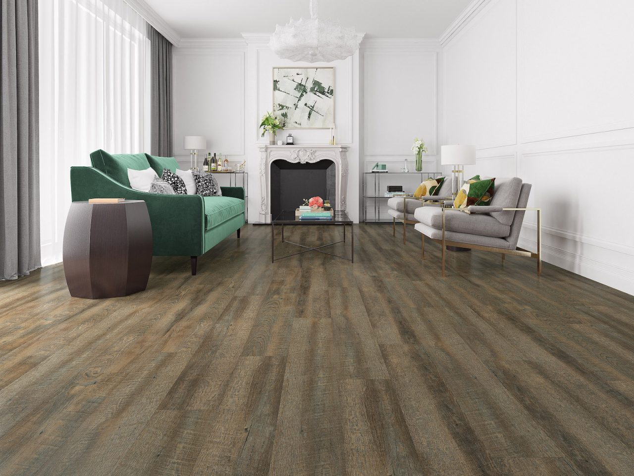 Durato Windsor Simple – 7mm by Durato, vinyl plank flooring, shown in a room setting (manufacturer image)