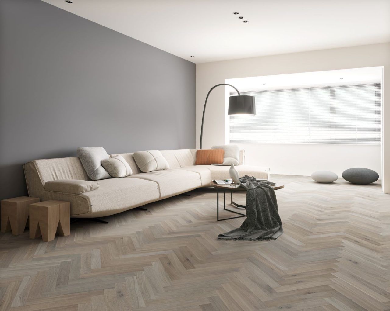 Terra Legno Simple Alabaster – 6″ 9/16″ Thickness by Terra Legno, engineered wood flooring, detail view