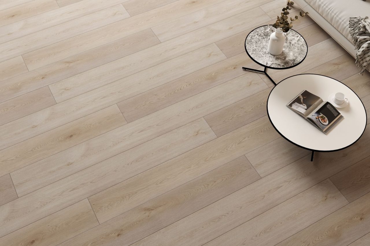 Terra Legno LVT – Beaver Brown by Terra Legno, luxury vinyl tile flooring, shown in a room setting (manufacturer image)