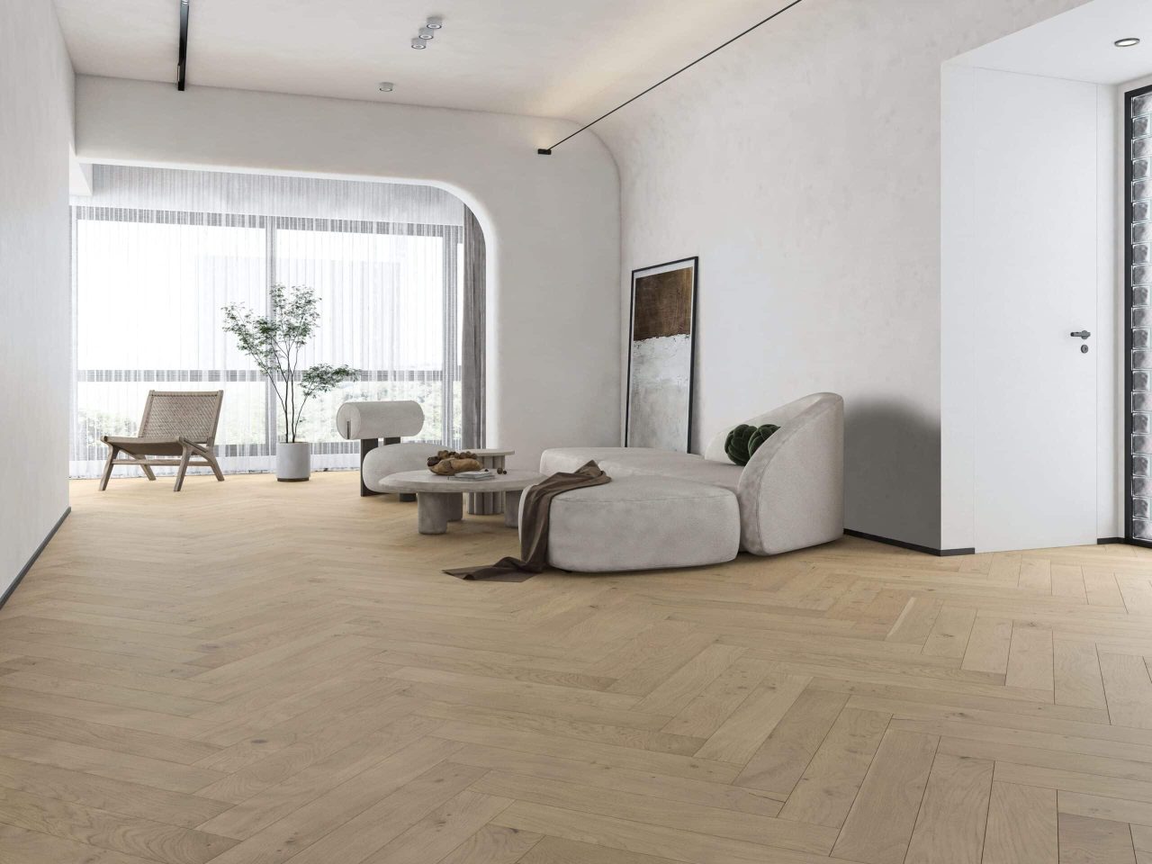 Terra Legno Engineered Bone – 8 1/2″ Simple by Terra Legno, engineered wood flooring, detail view