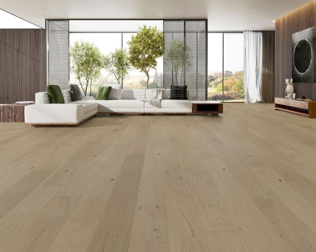 Terra Legno Engineered Bone – 8 1/2″ Simple by Terra Legno, engineered wood flooring, shown in a room setting (manufacturer image)