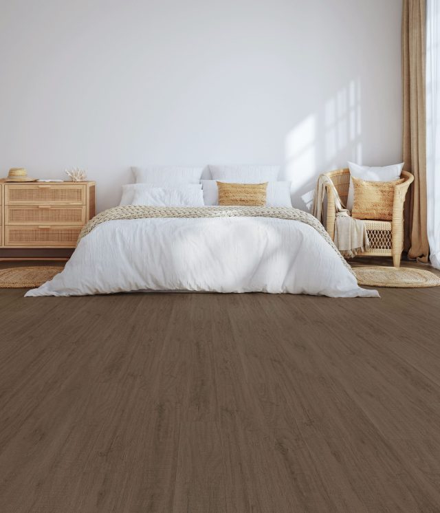 Terra Legno LVT – Dark Roast by Terra Legno, luxury vinyl tile flooring, shown in a room setting (manufacturer image)