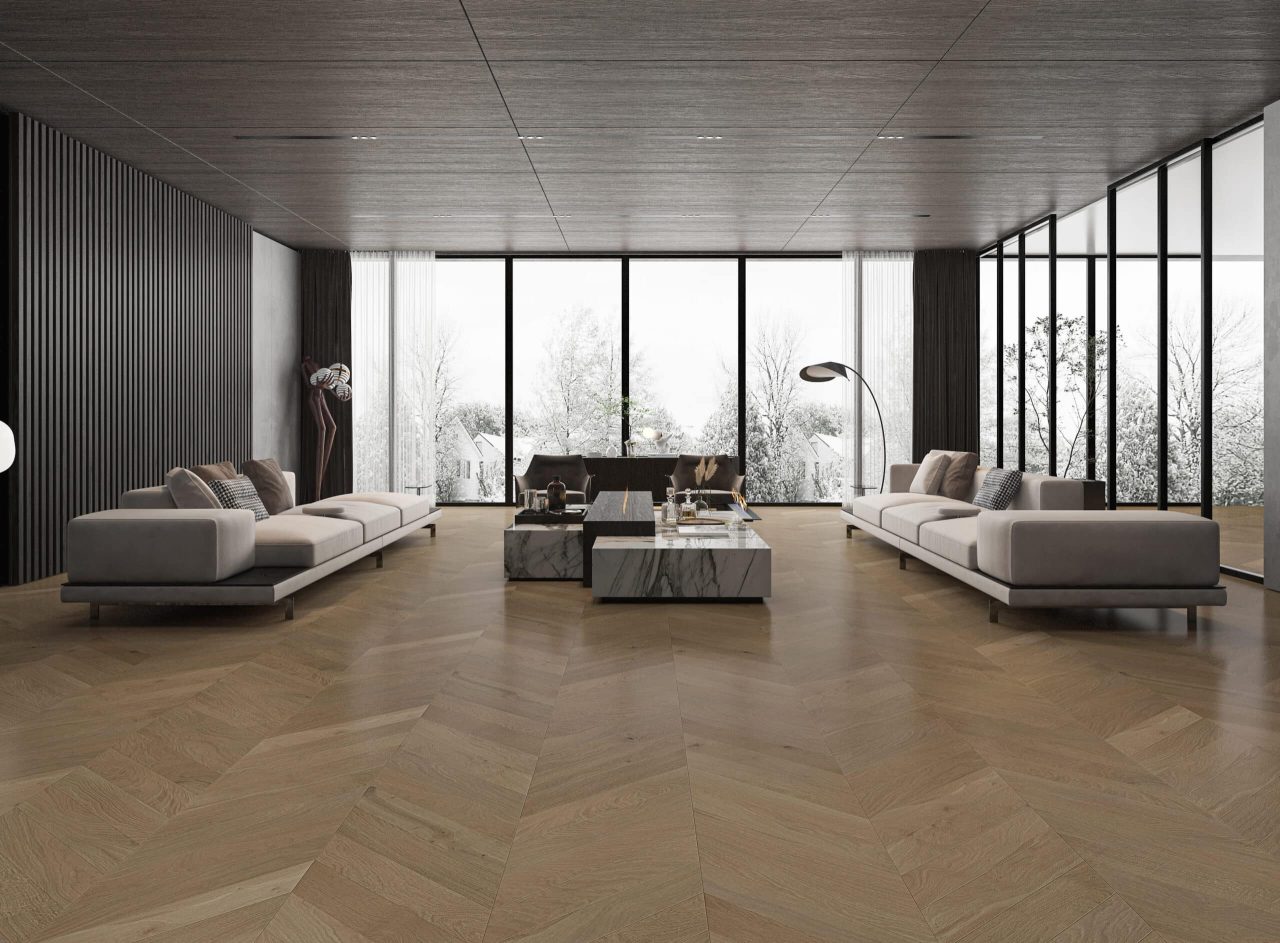 Terra Legno Simple FAWN – 8 1/2″ 5/8″ Thickness by Terra Legno, engineered wood flooring, detail view