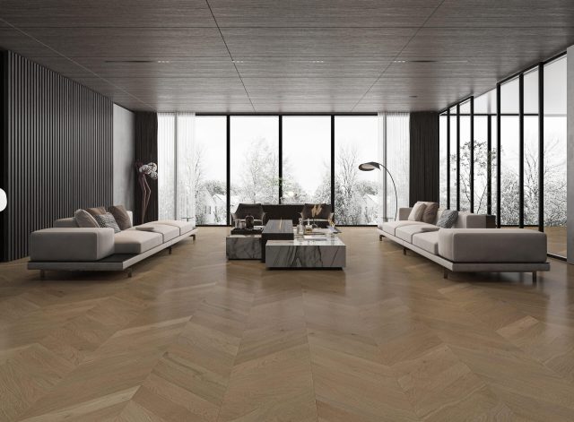 Terra Legno Simple FAWN – 8 1/2″ 5/8″ Thickness by Terra Legno, engineered wood flooring, detail view
